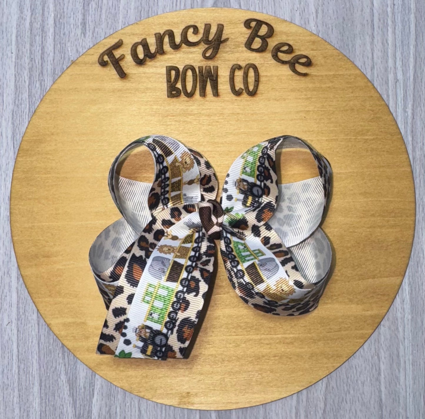 Zoo Train Sweet Nectar Style Bow