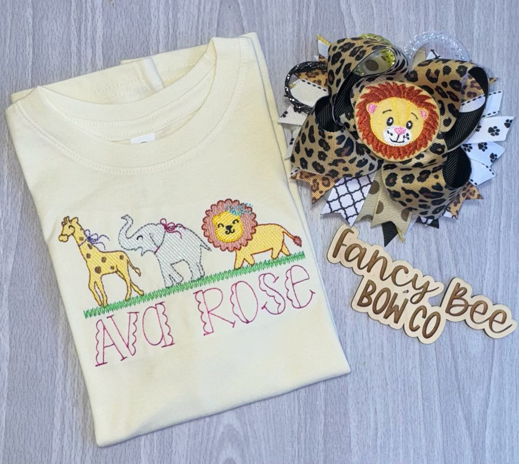 Safari Fancy Style Bow