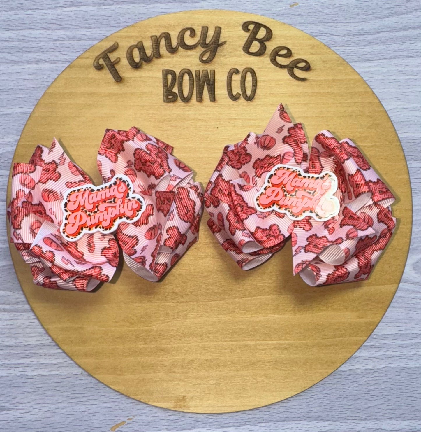 Mama's Pumpkin Beehive Piggies