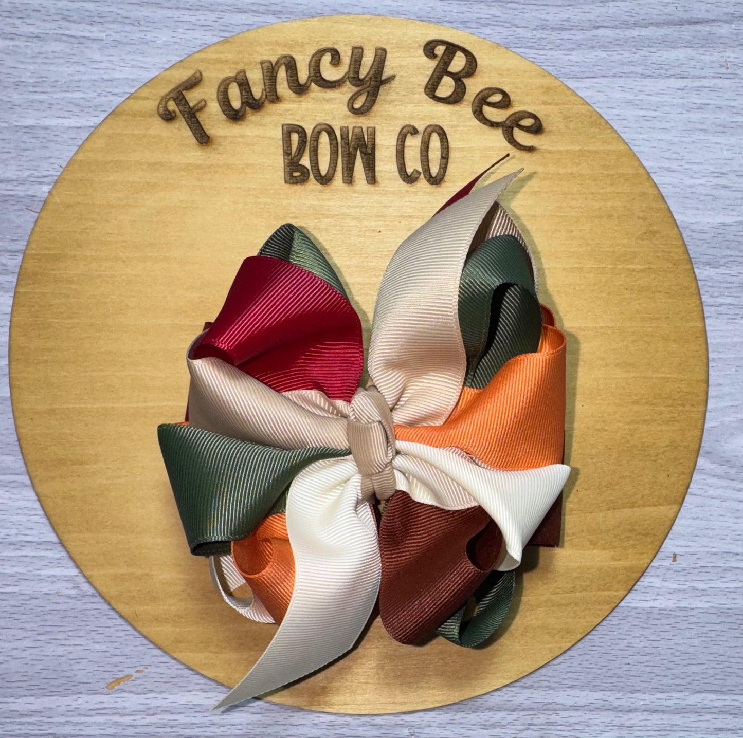 Double Stacked Fall Octo-Bow