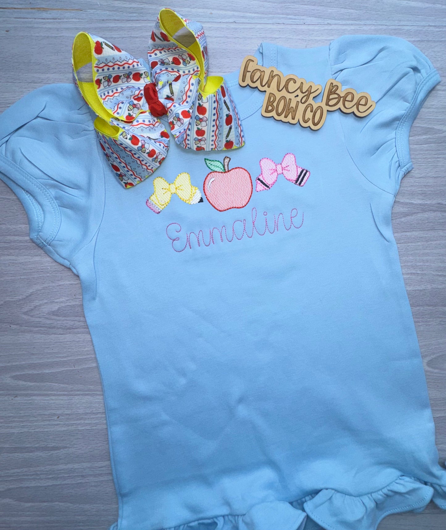 B2S Good Apple Embroidered Shirt