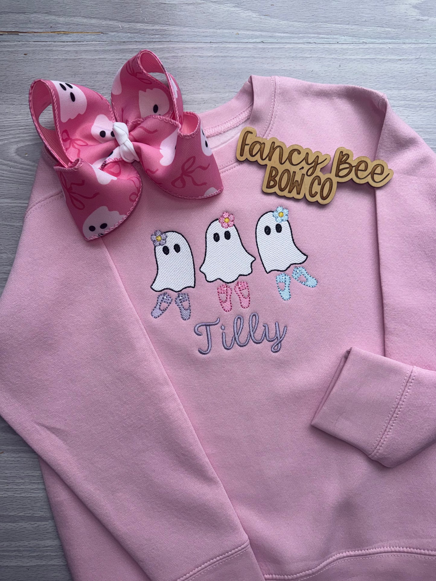 Boo-llerina Girls Sweatshirt
