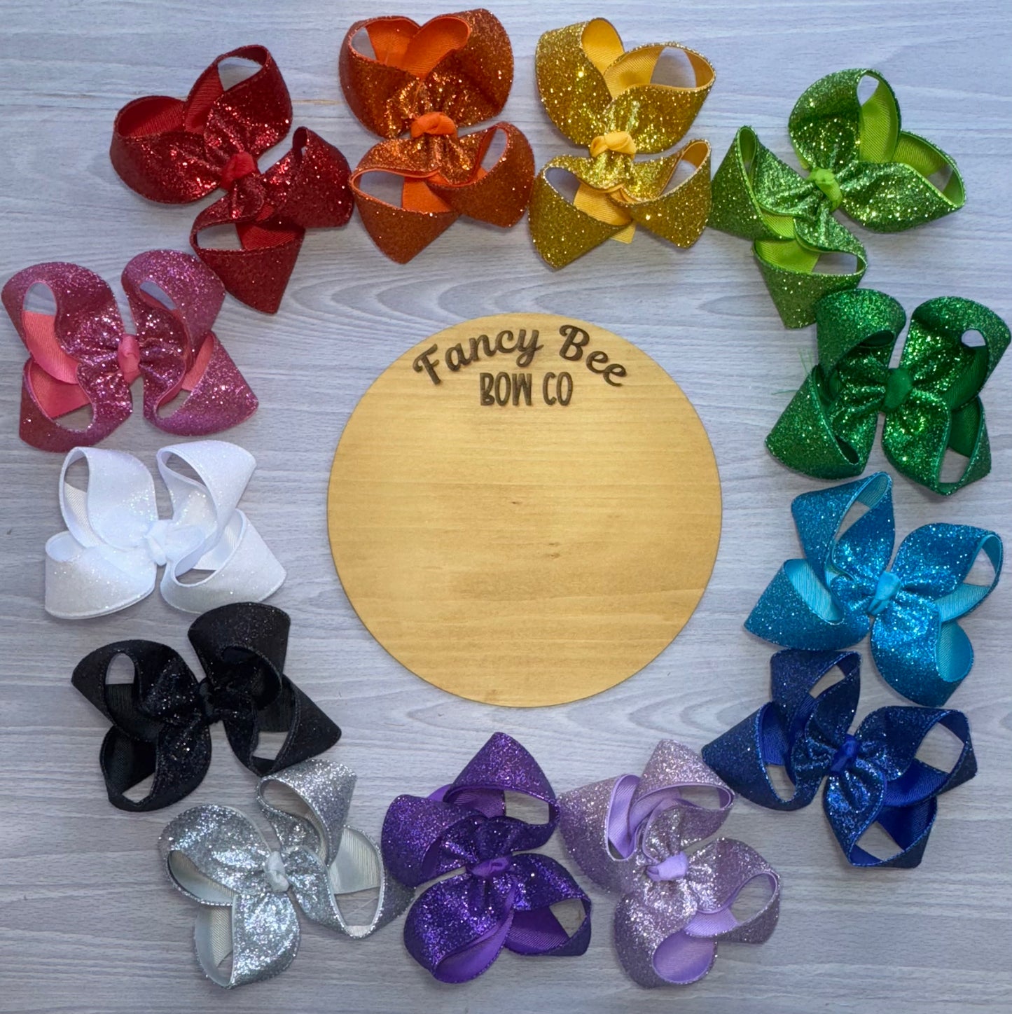 Glitter SUGARBEE Style Bow