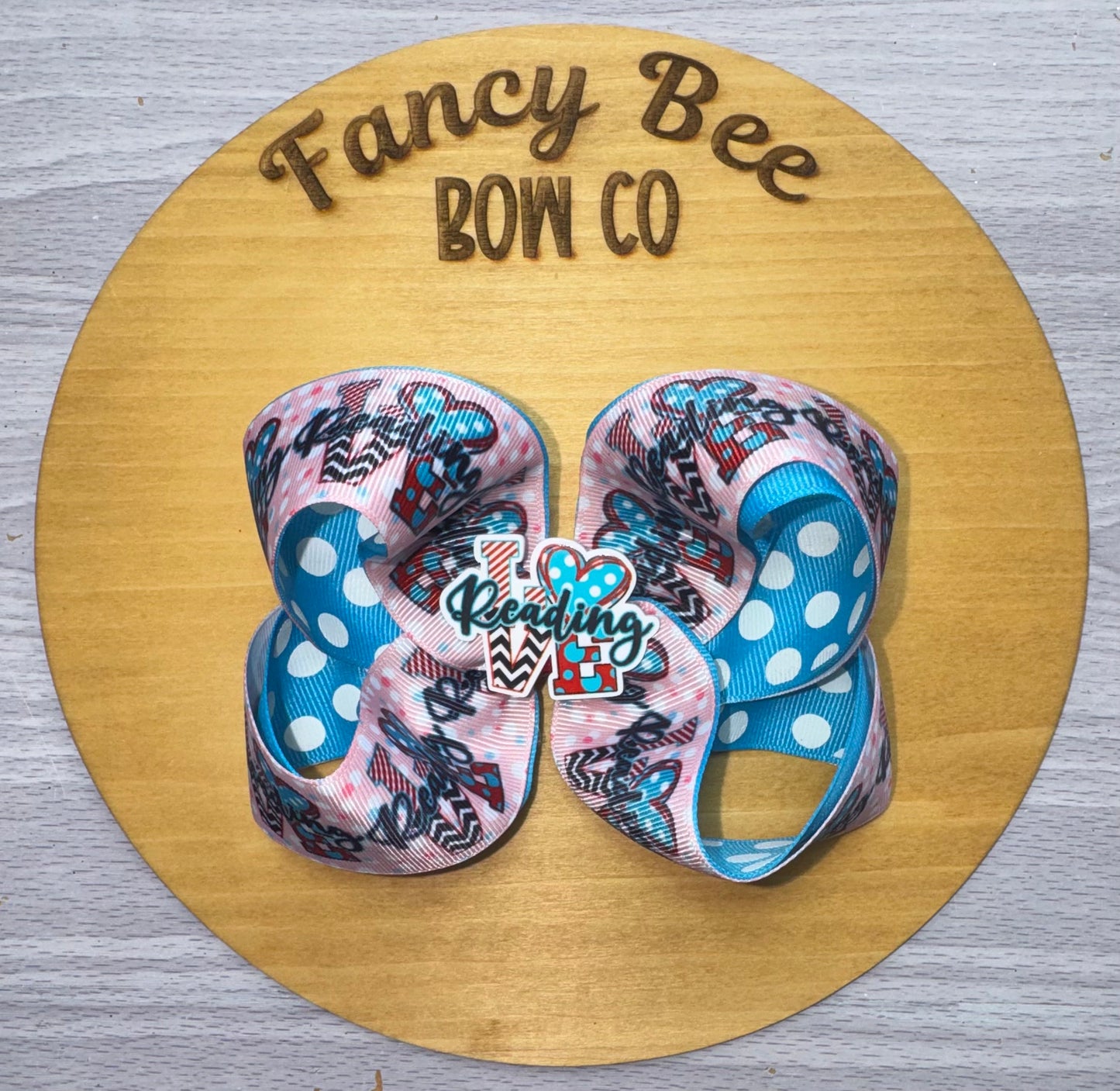 Love Reading ROA SugarBee Style Hairbow