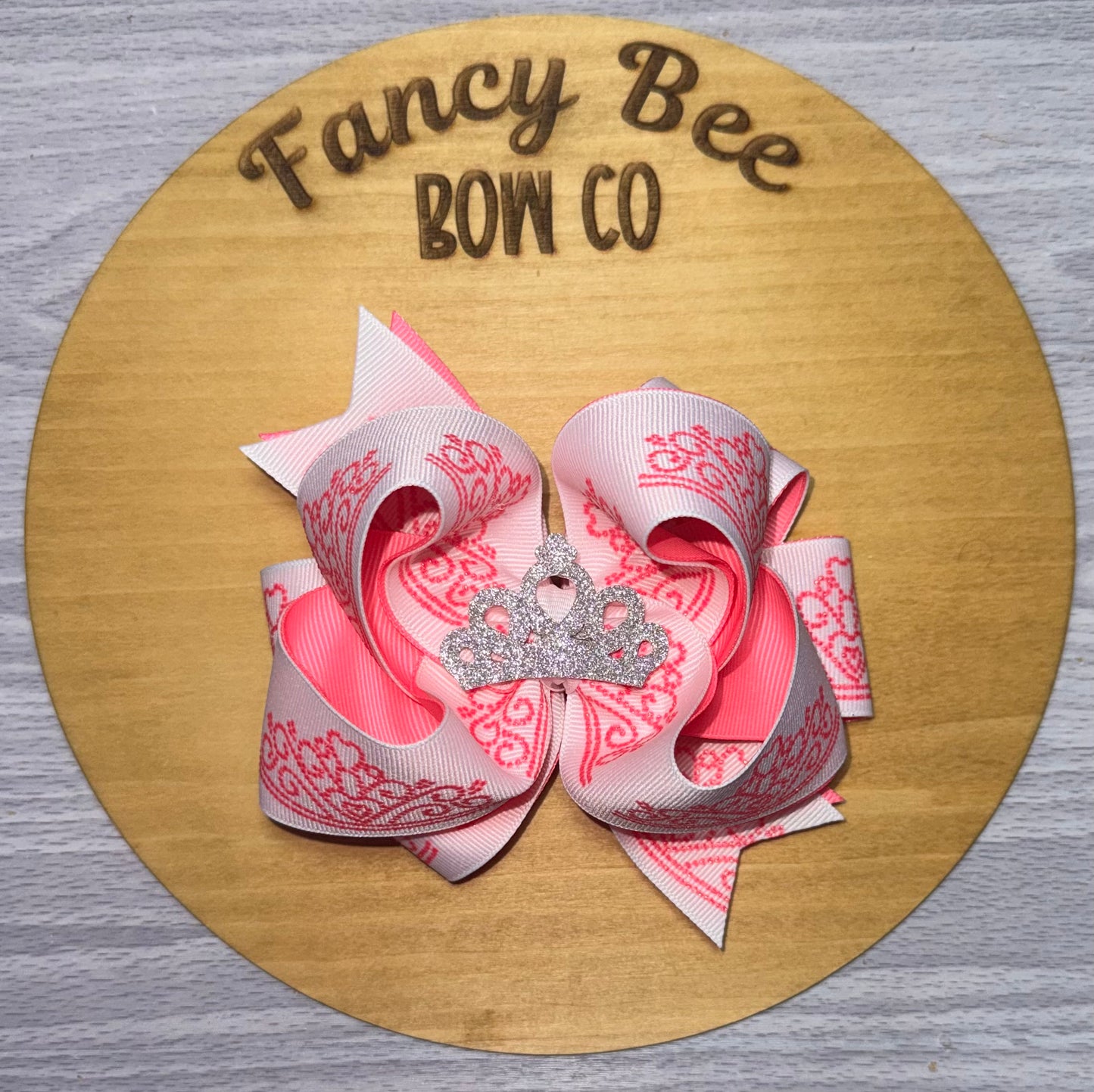 Pageant Princess Honey Style Bow