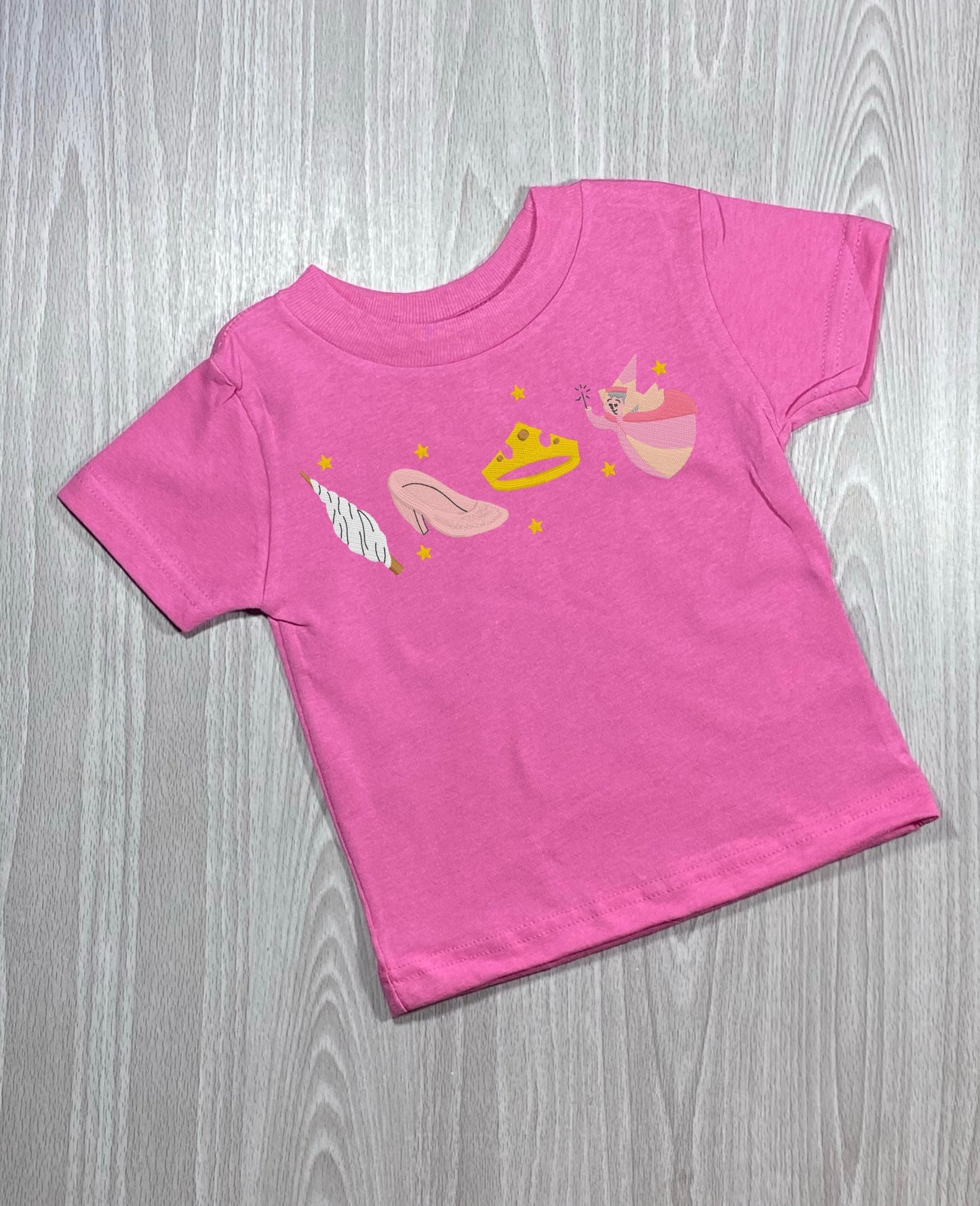Sleeping Princess Embroidered Shirt
