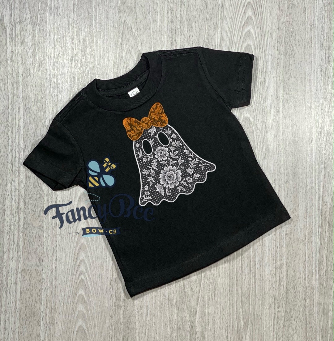 Lace Ghost Halloween Shirt