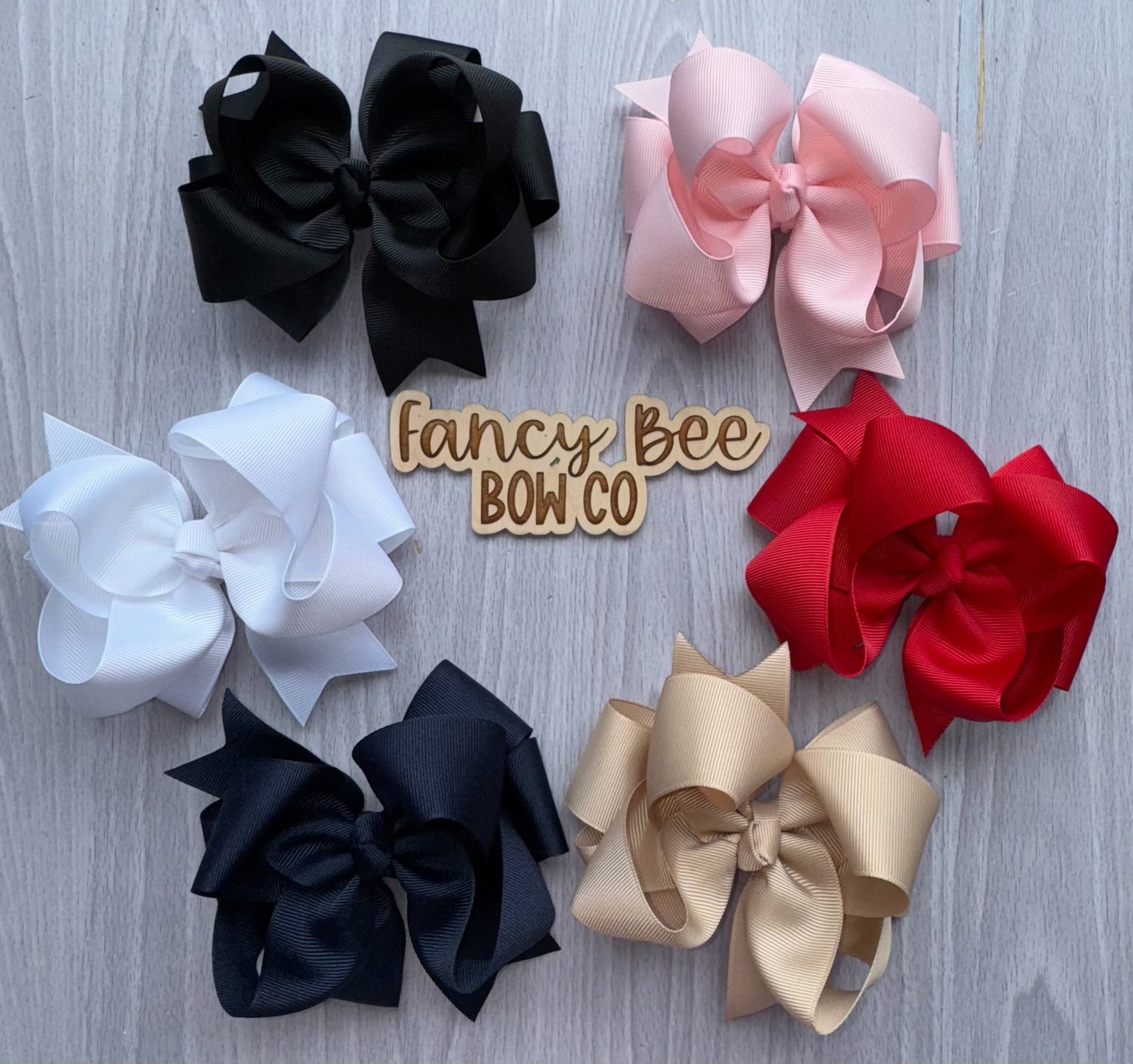 Solid Ribbon Bows