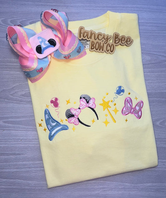 Magical Elements Embroidered Shirt