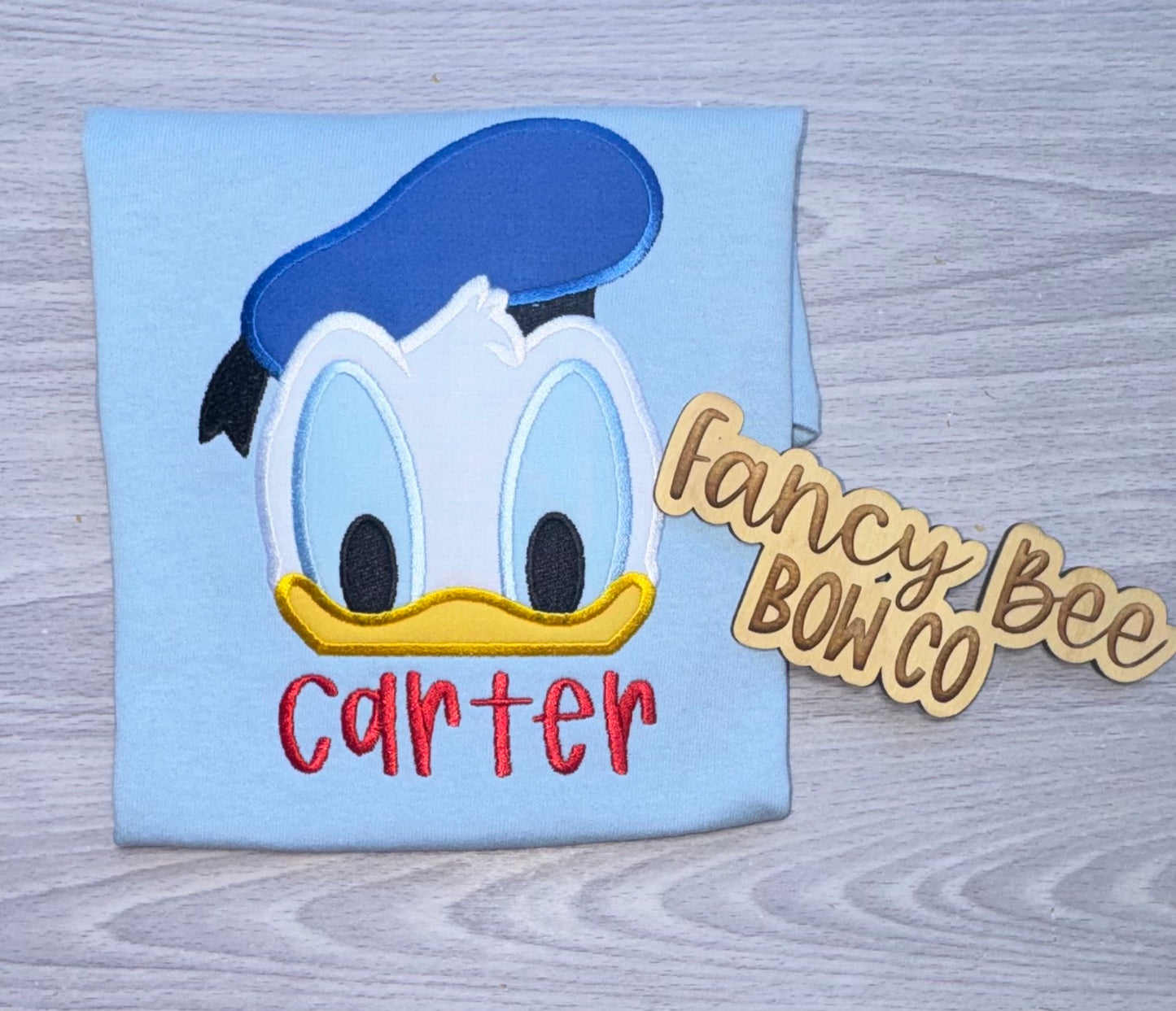 Mr. Don Duck Embroidered Shirt