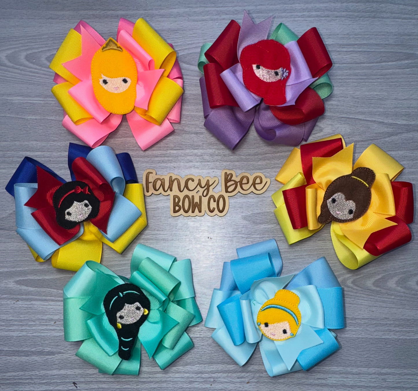 Princess Bow w/ Removable Feltie Clip