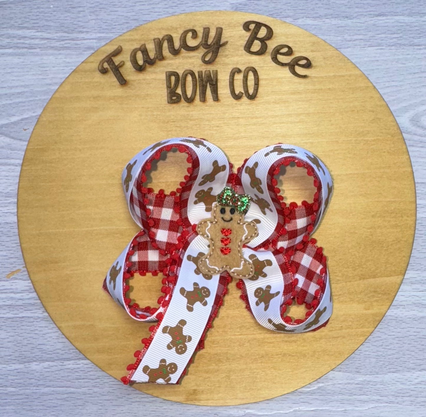 Gingerbread Sweet Nectar Style Bow