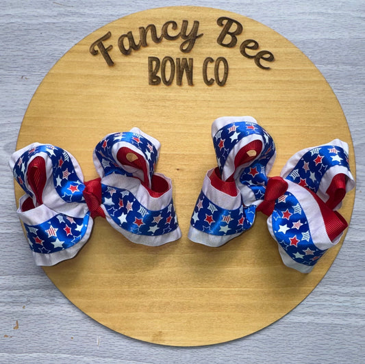 Stars and Stripes Sugarbee Style Piggies