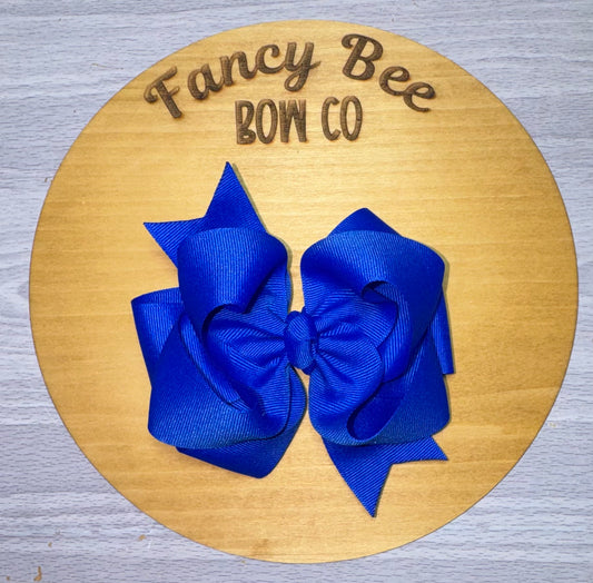 Electric Blue Honey Style Bow