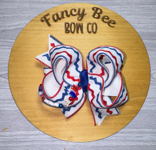 USA Beaded Honey Style Bow