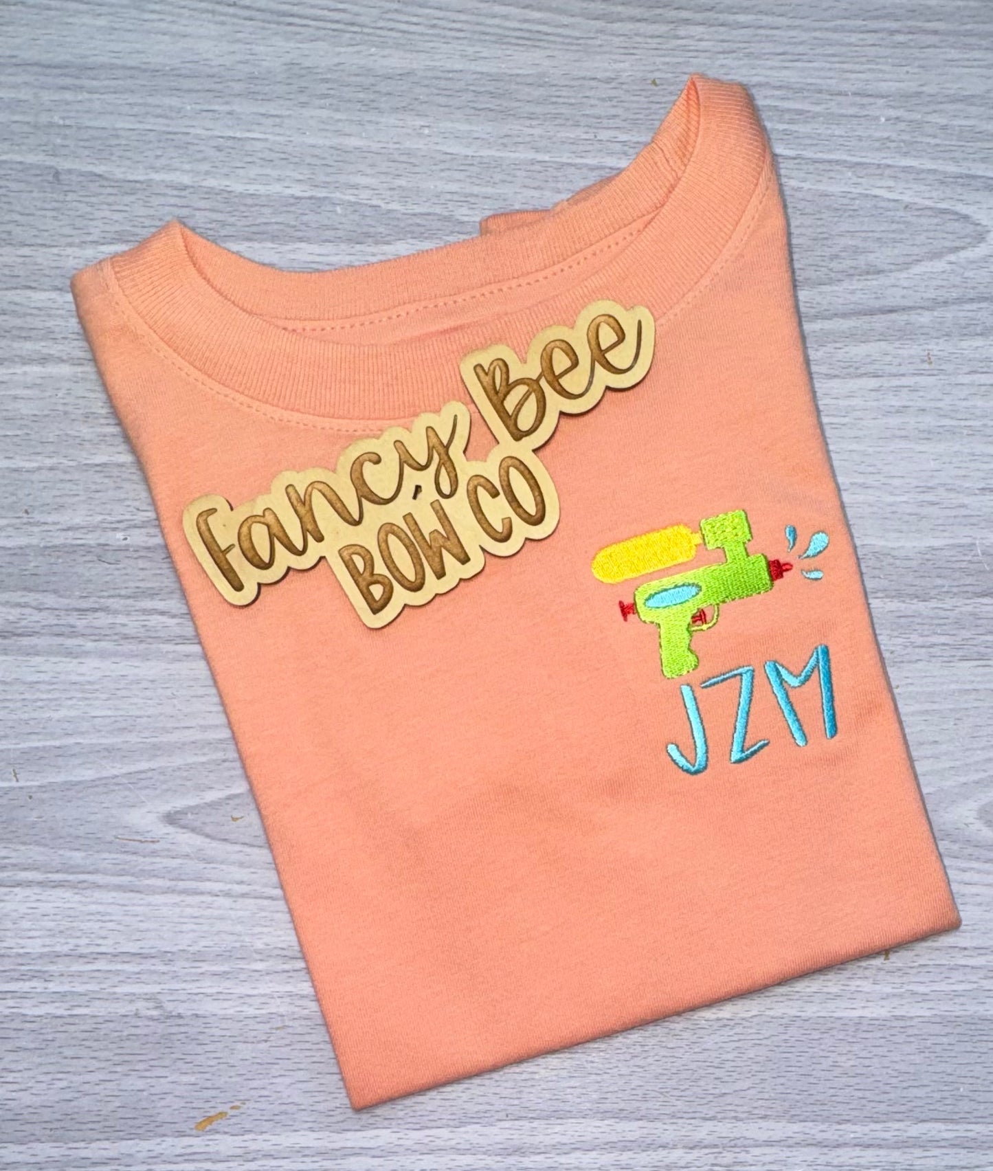 Watergun Embroidered Shirt
