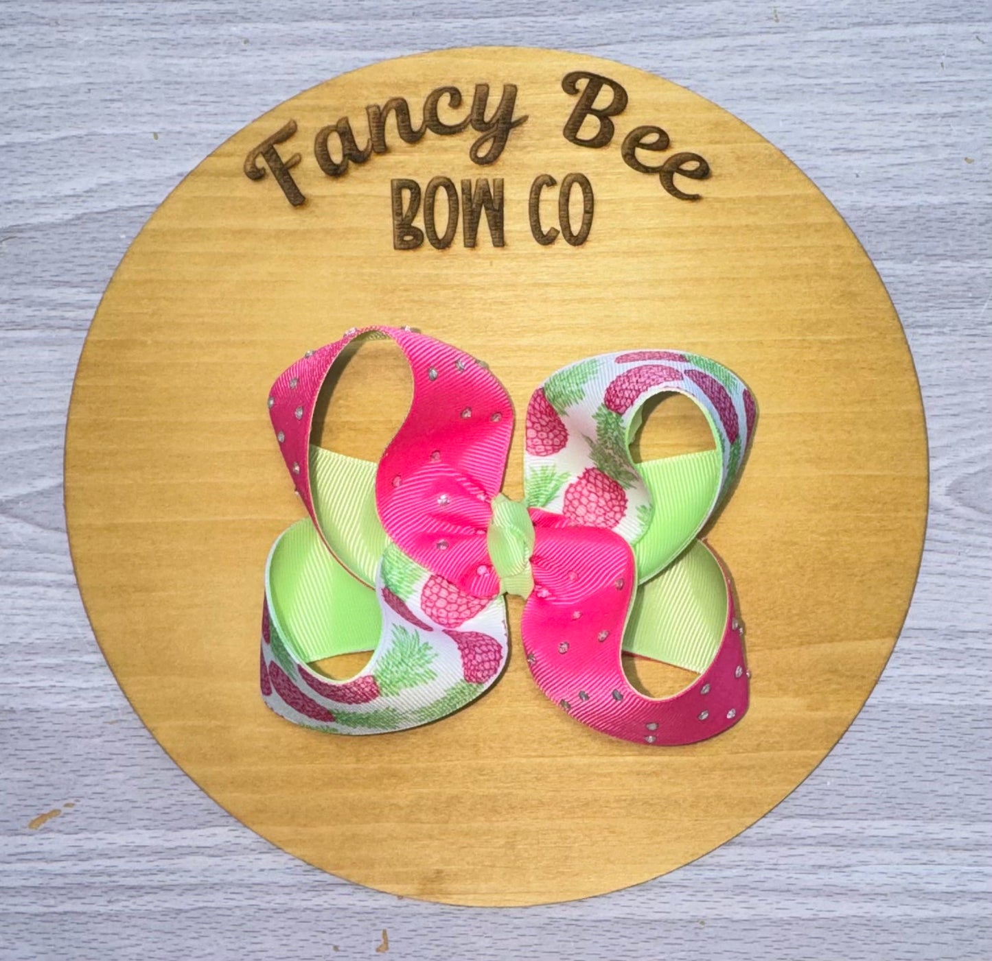 Pineapple Sugarbee Style Bow