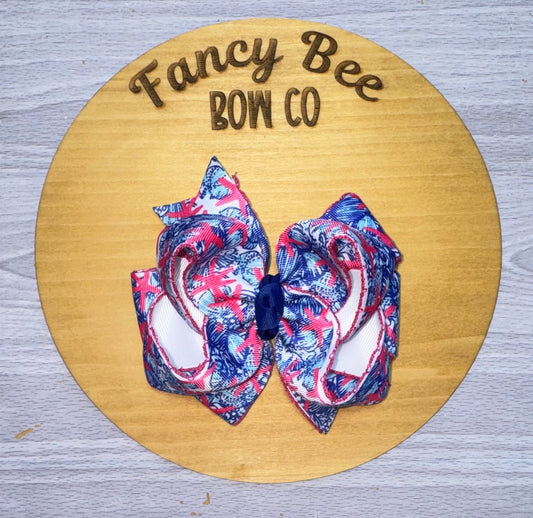 Lilly Blue Honey Style Bow