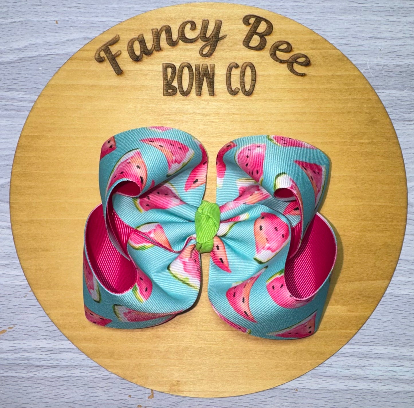 Watermelon Queen Style Bow