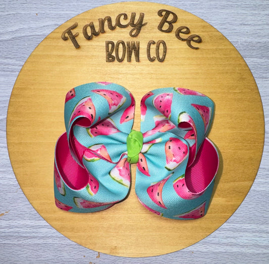 Watermelon Queen Style Bow