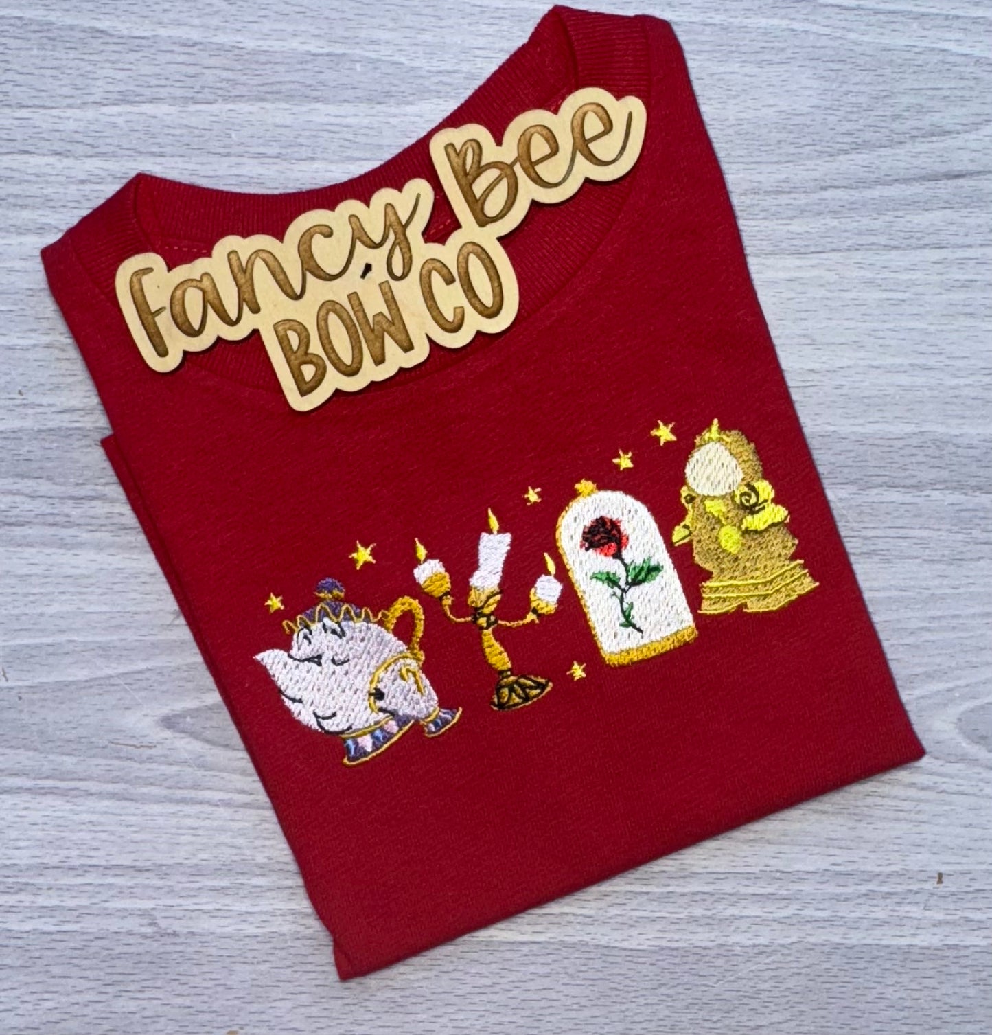 Beauty Princess Embroidered Shirt