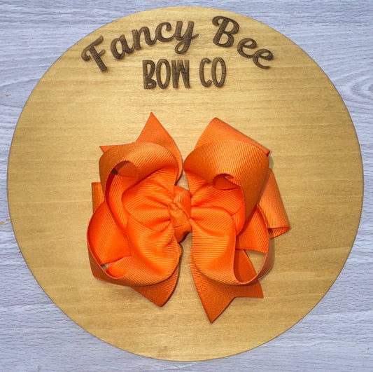 Orange Bow