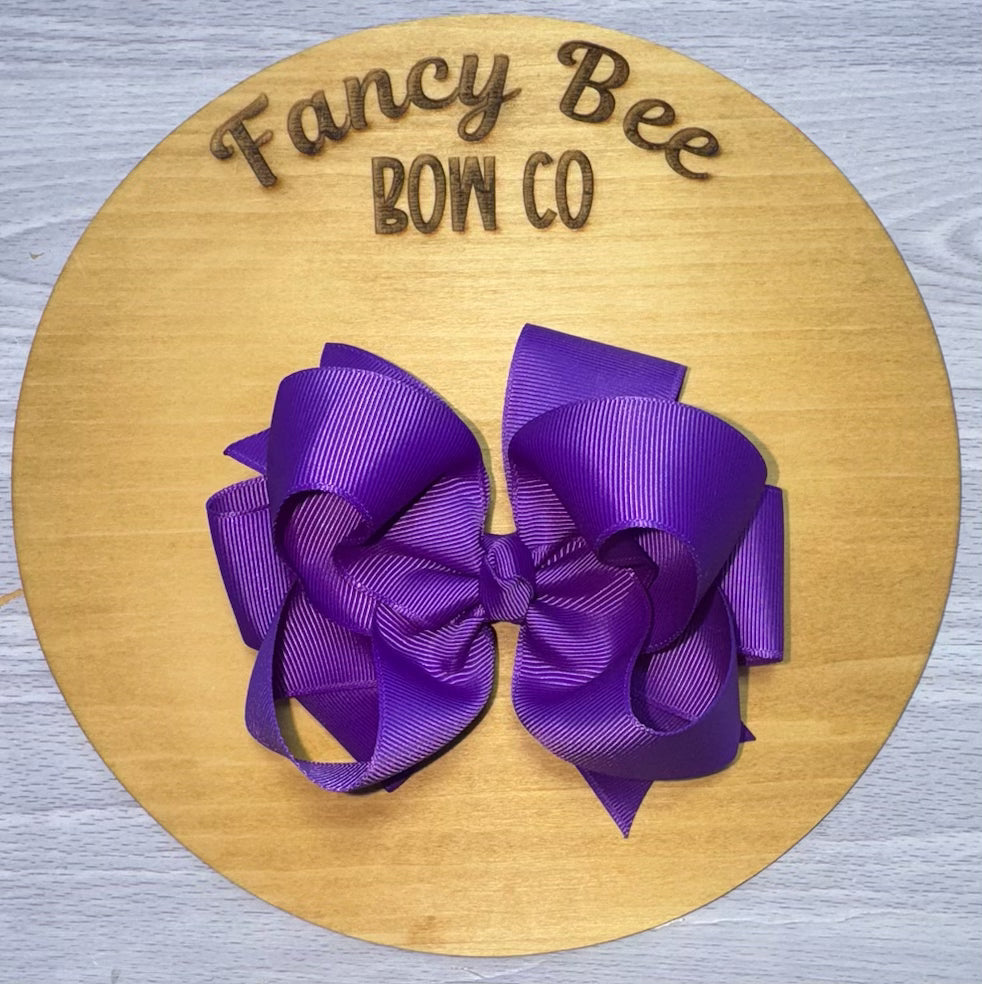 Purple Bow