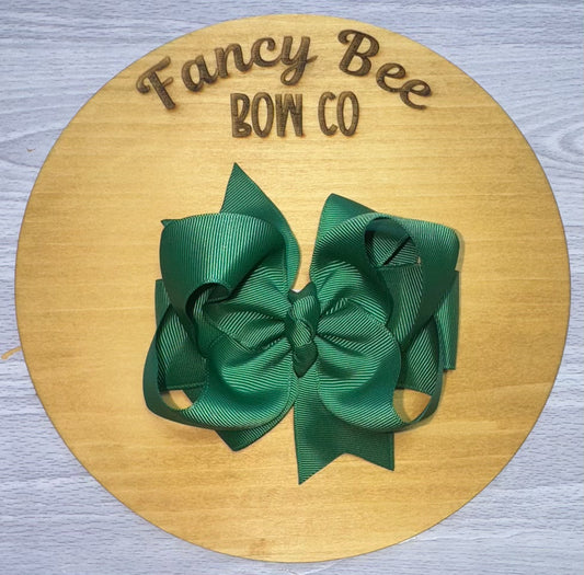 Forest Green Bow