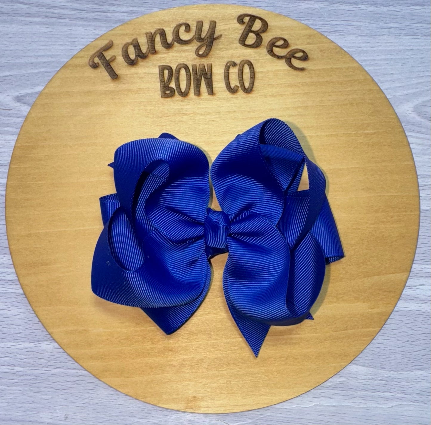 Royal Blue Bow
