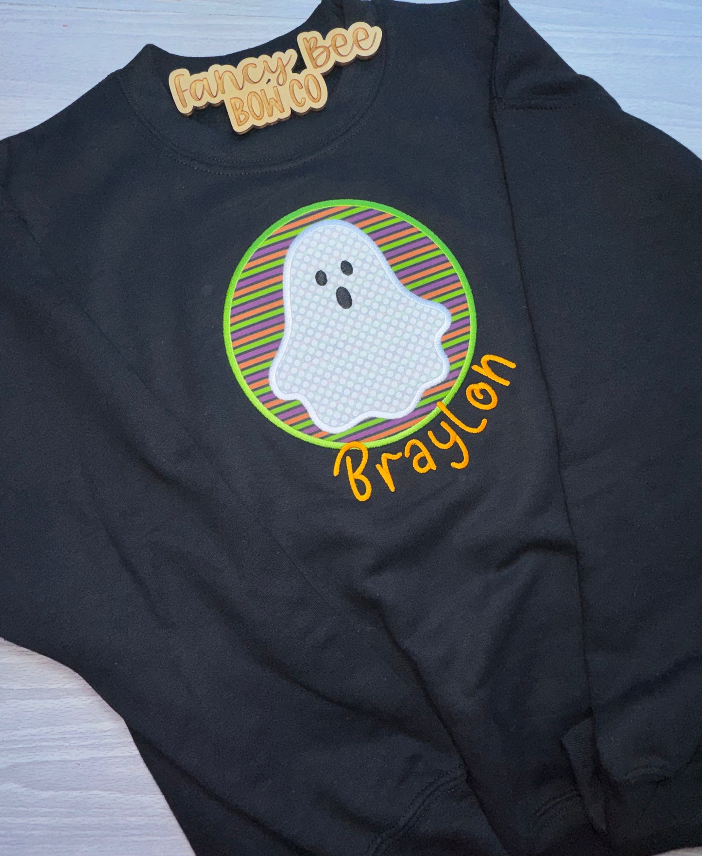 Too Cool to Spook Boys Ghost Sweatshirt