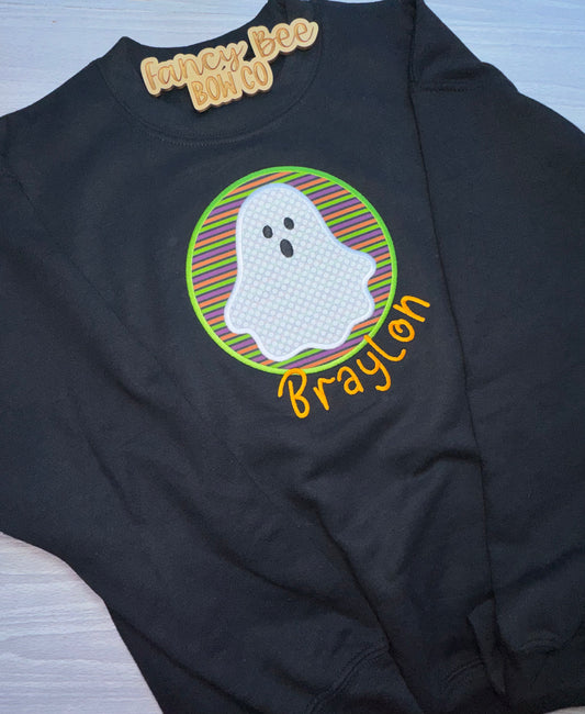 Too Cool to Spook Boys Ghost Sweatshirt