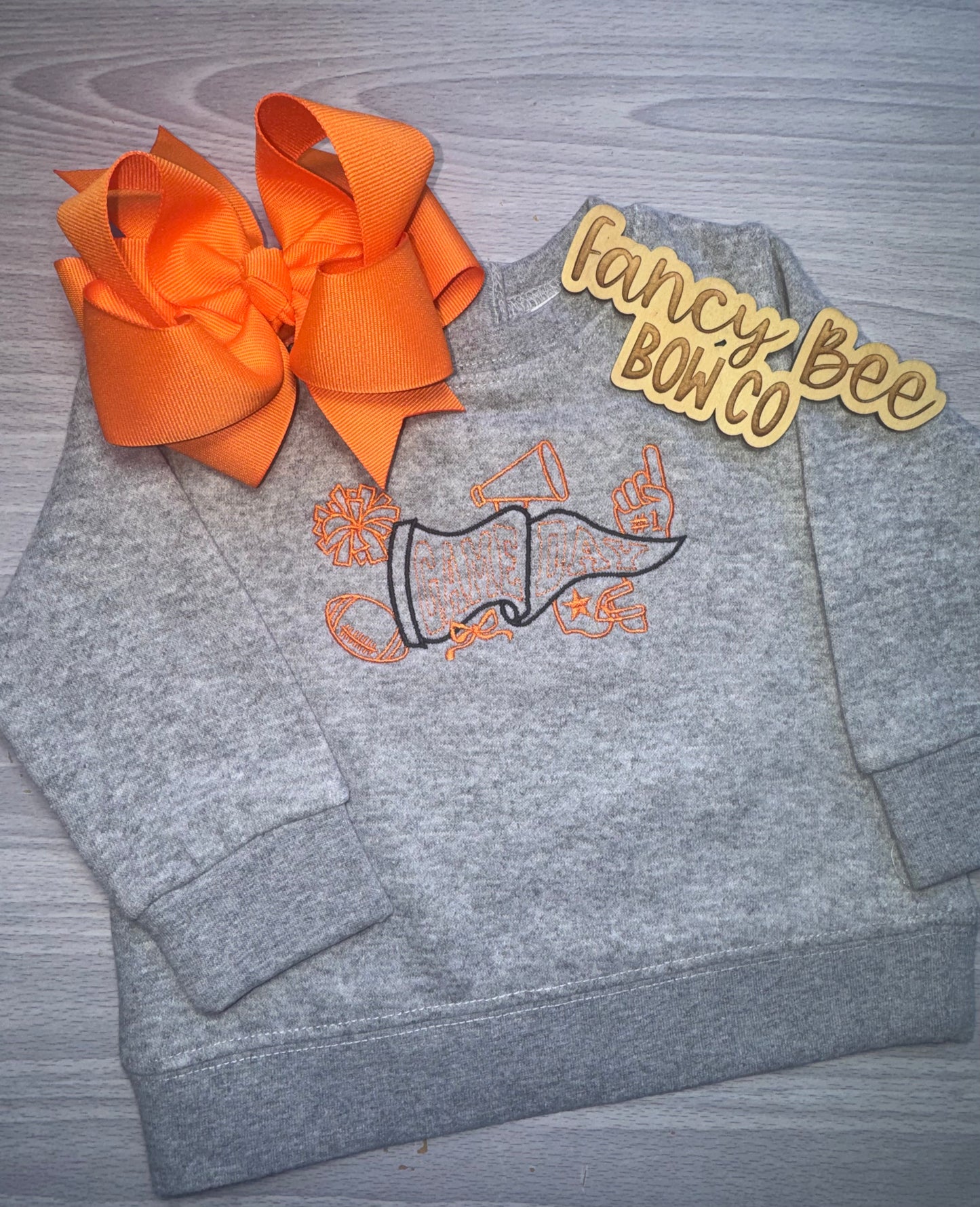 Team Spirit Sweatshirt- Choose one thread color!