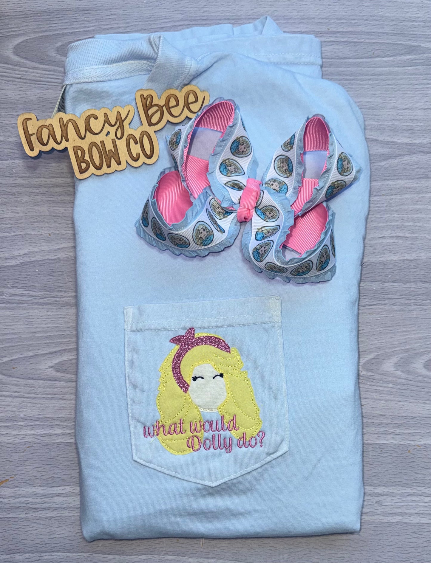 What Would Dolly Do Adult Pocket Shirt