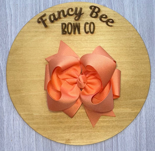 Peach Bow