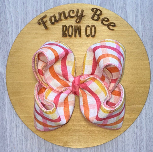 Sweet Lemonade Queen Bee Bow