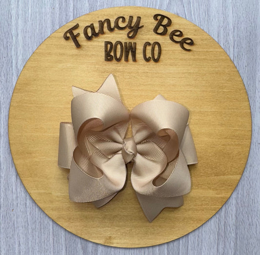 Tan Bow