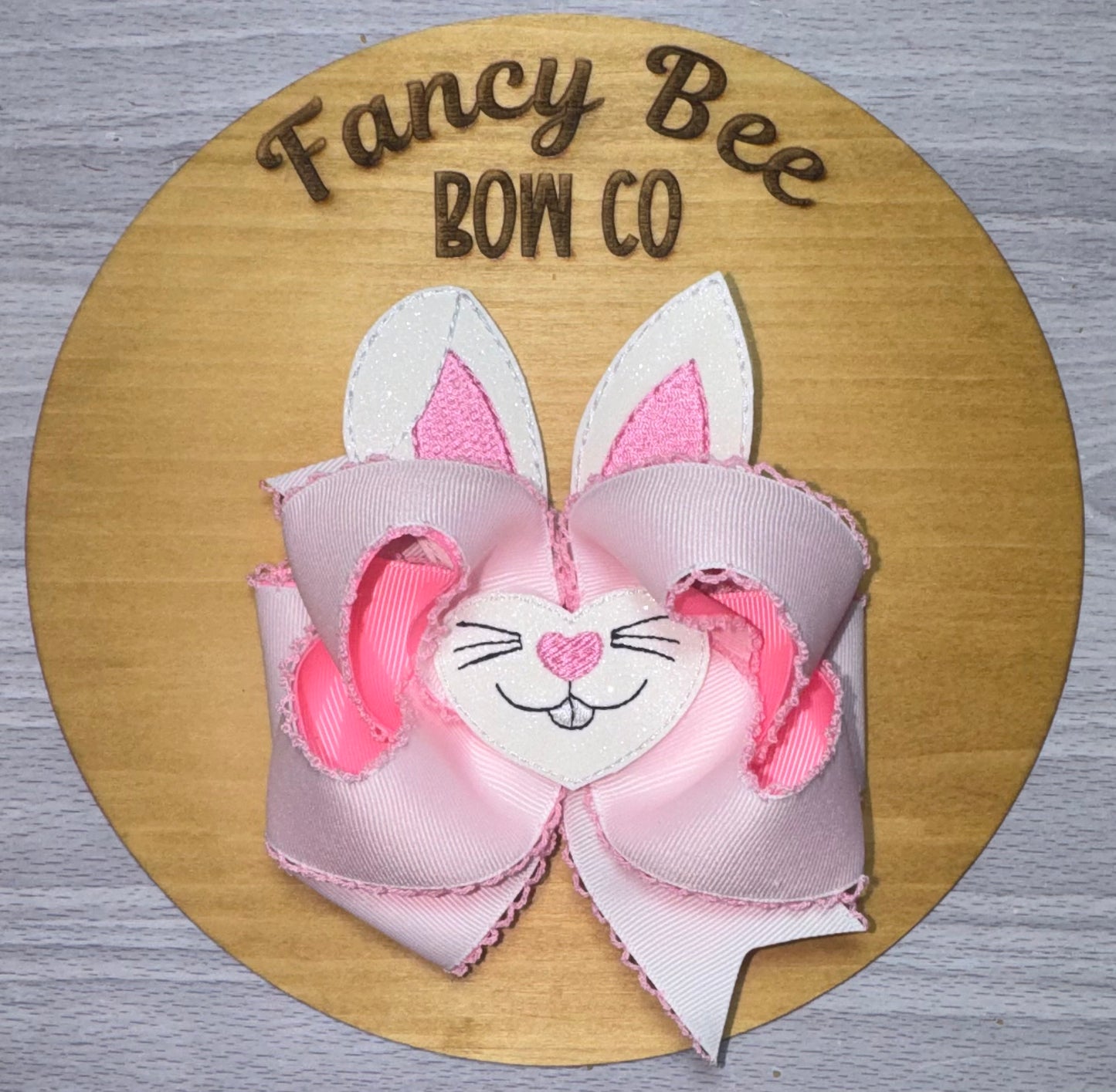 Bunny Honey Style Easter Bow