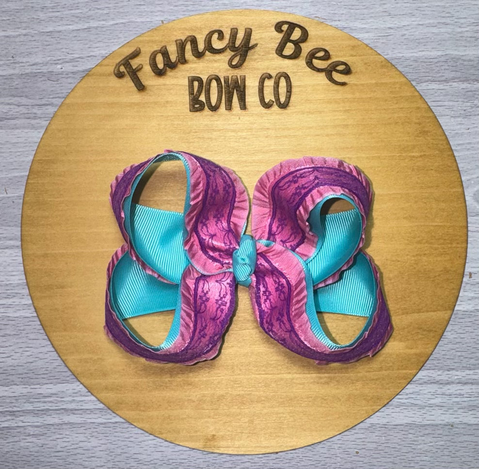Lace M2M Sugar Bee Style Bow