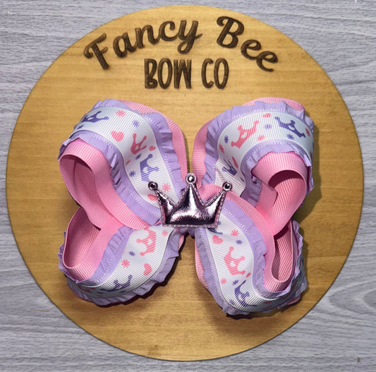 Pageant Princess Queen Style Bow