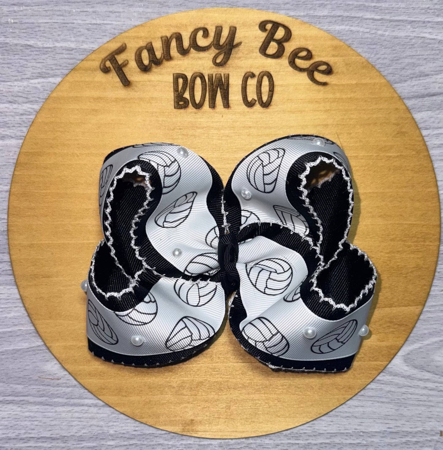 Volleyball Queen Style Bow