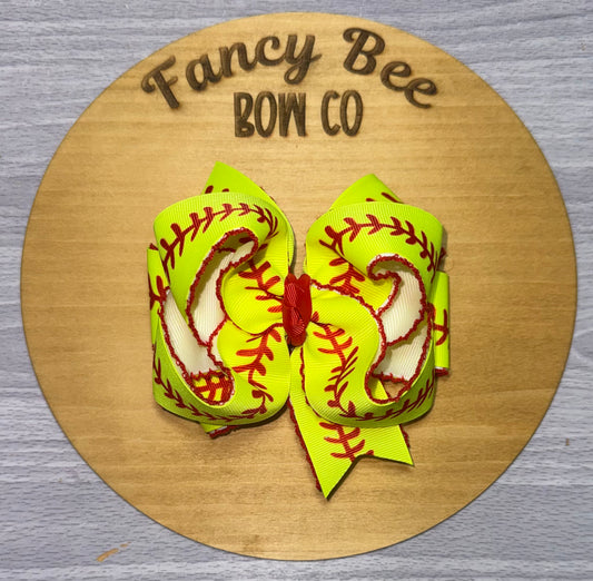 Softball Honey Style Bow