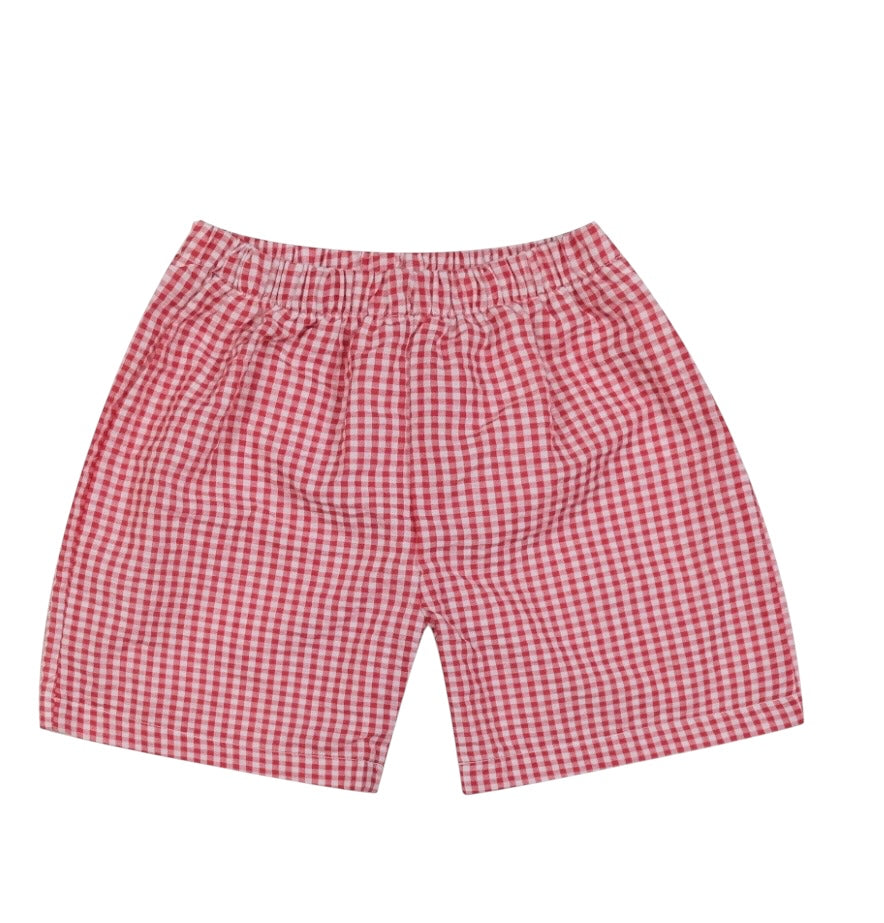 Boy's Gingham Short