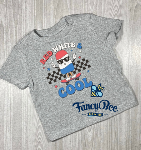Red, White and Cool Shirt