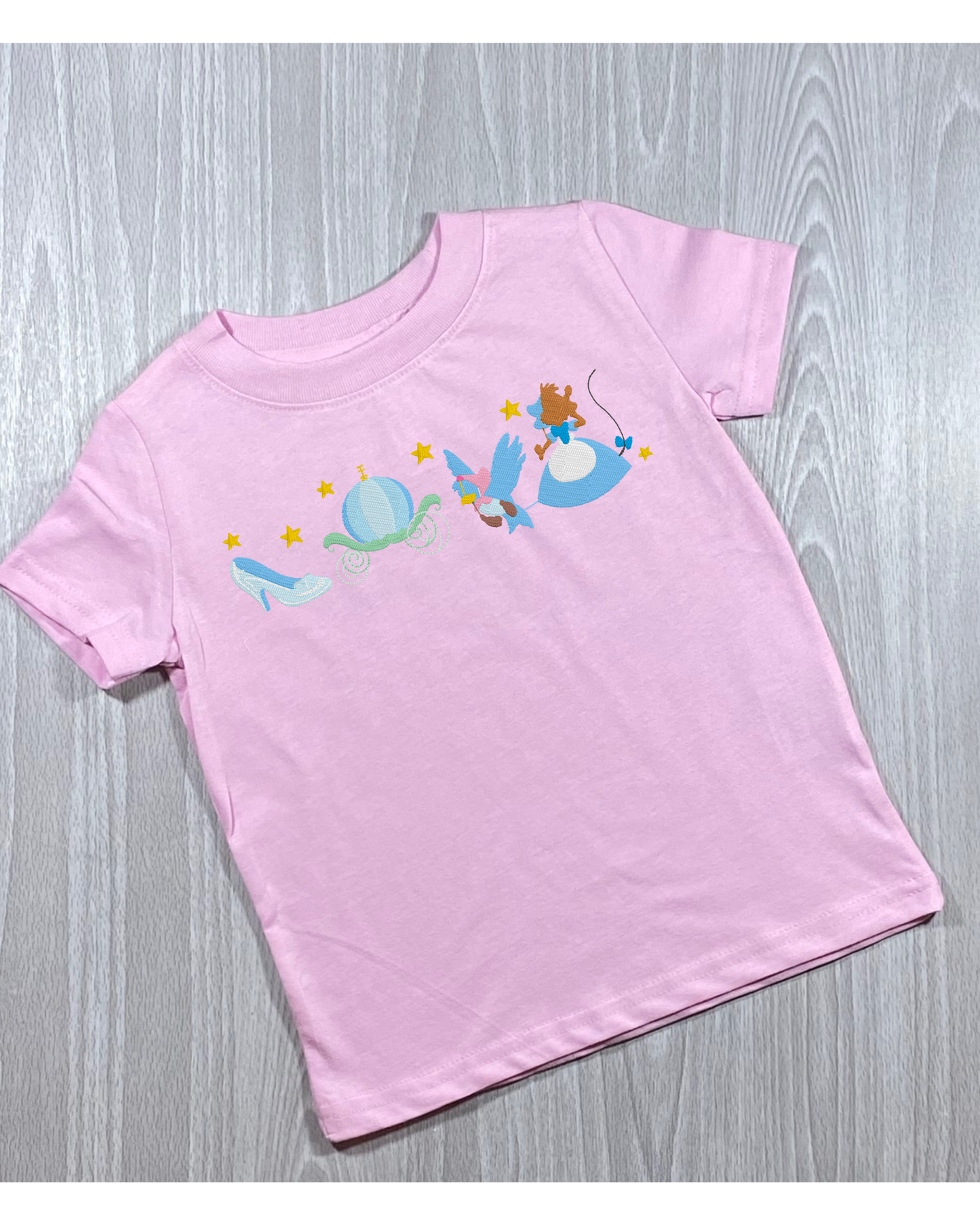 Mouse Princess Embroidered Shirt