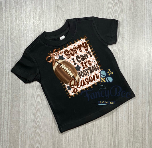 Sorry Can't, It's Football Season