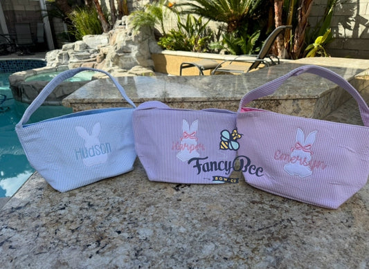 Embroidered Easter Basket