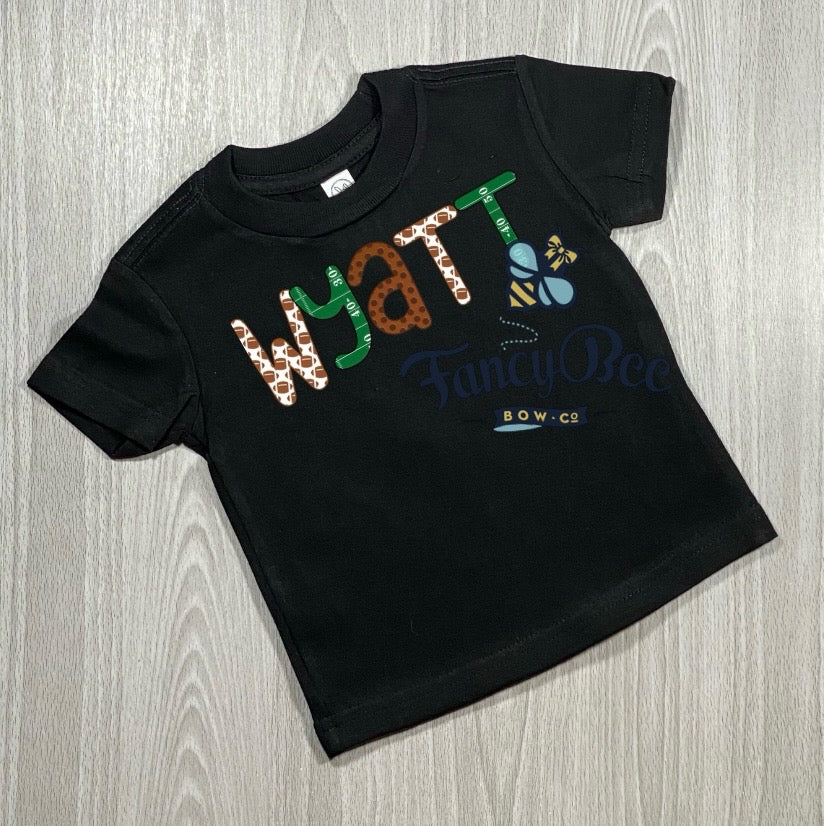 Football Field Name Shirt